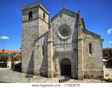Gothic church in Caminha