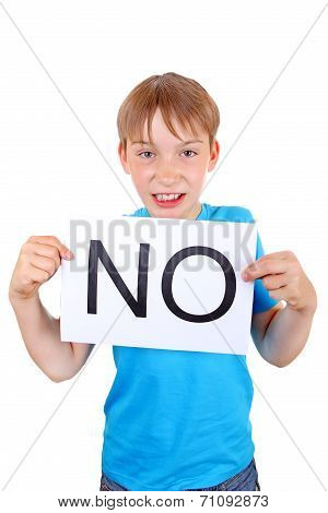 Kid Hold Slogan No