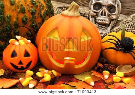 Halloween scene