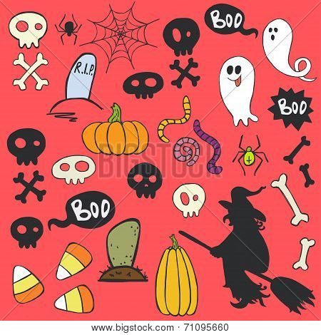 Halloween set.
