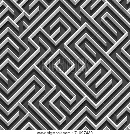 Labyrinth abstract background