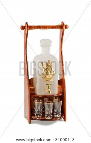 Mini-bar for alcoholic beverages