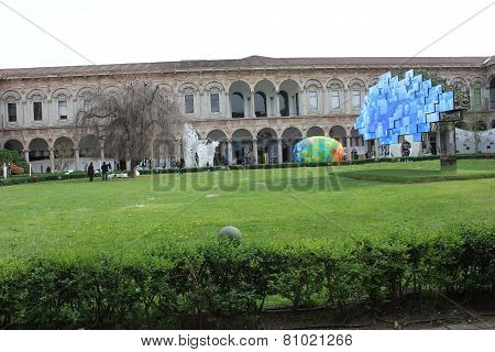 University Of Milan Courtyard
