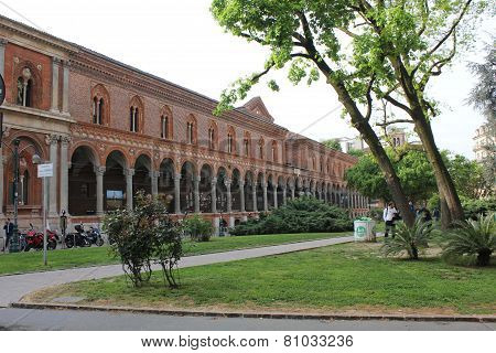 External View Of Milan Public University