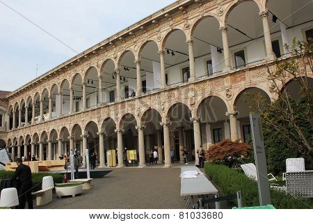 University Of Milan Courtyard
