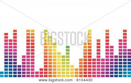 spectrum colorful music volume