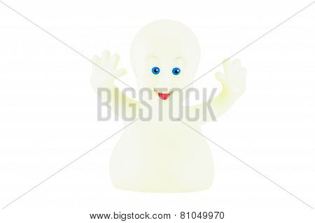 Casper Ghost Figure Character From Casper An American Family Comedy Fantasy Film.