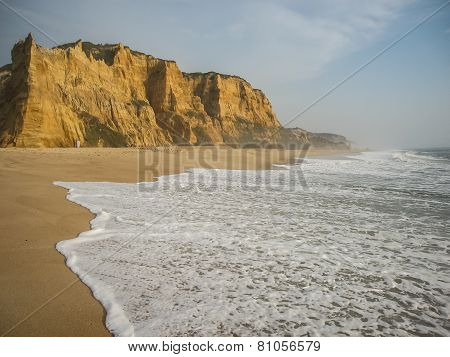 Beach At Valle Furado, Portugal