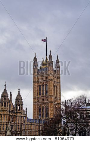 Cloudy day in London