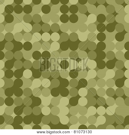 Modern Camouflage Seamless Pattern. Vector