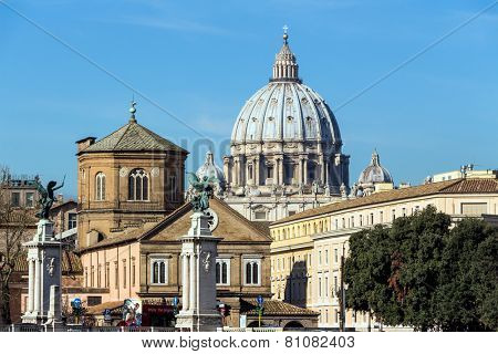 italy, rome, st. peter's basilica