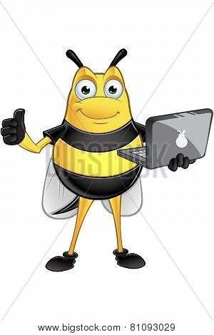 Chubby Bee Character