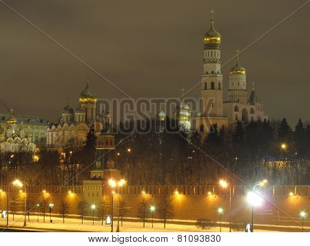 view on Moscow Kremlin