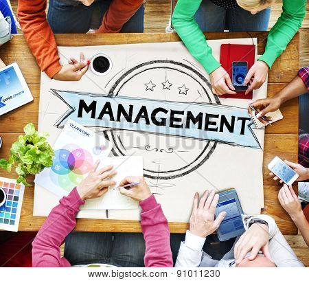 Management Manager Trainer Director Role Model Concept