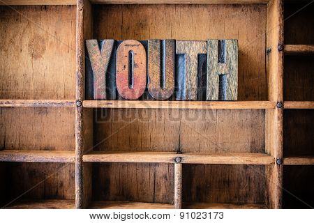 Youth Concept Wooden Letterpress Theme