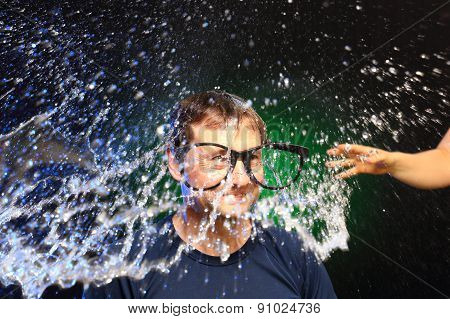 Colorful Watersplash