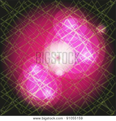Pink Abstract background dots light. Vector illustration