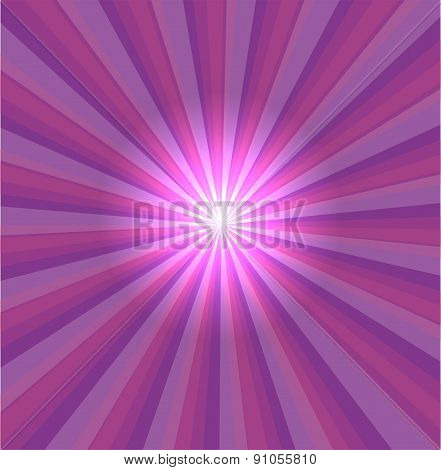 Purple background with lens flare