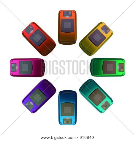Tęcza telefon komórkowy