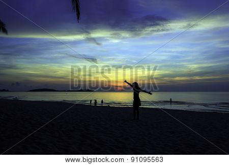 Sunrise In Koh Samui