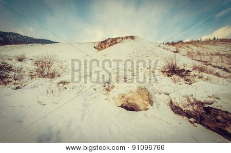 Marble quarry