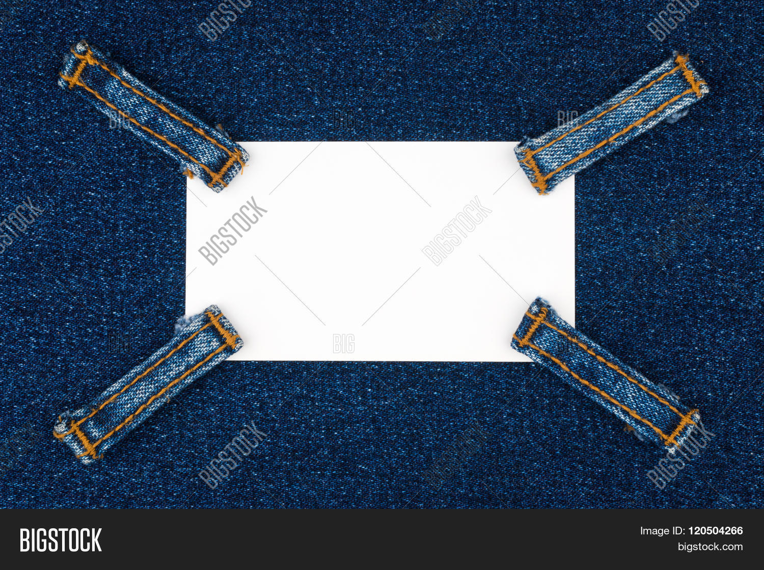 Business Card Four Image Photo Free Trial Bigstock