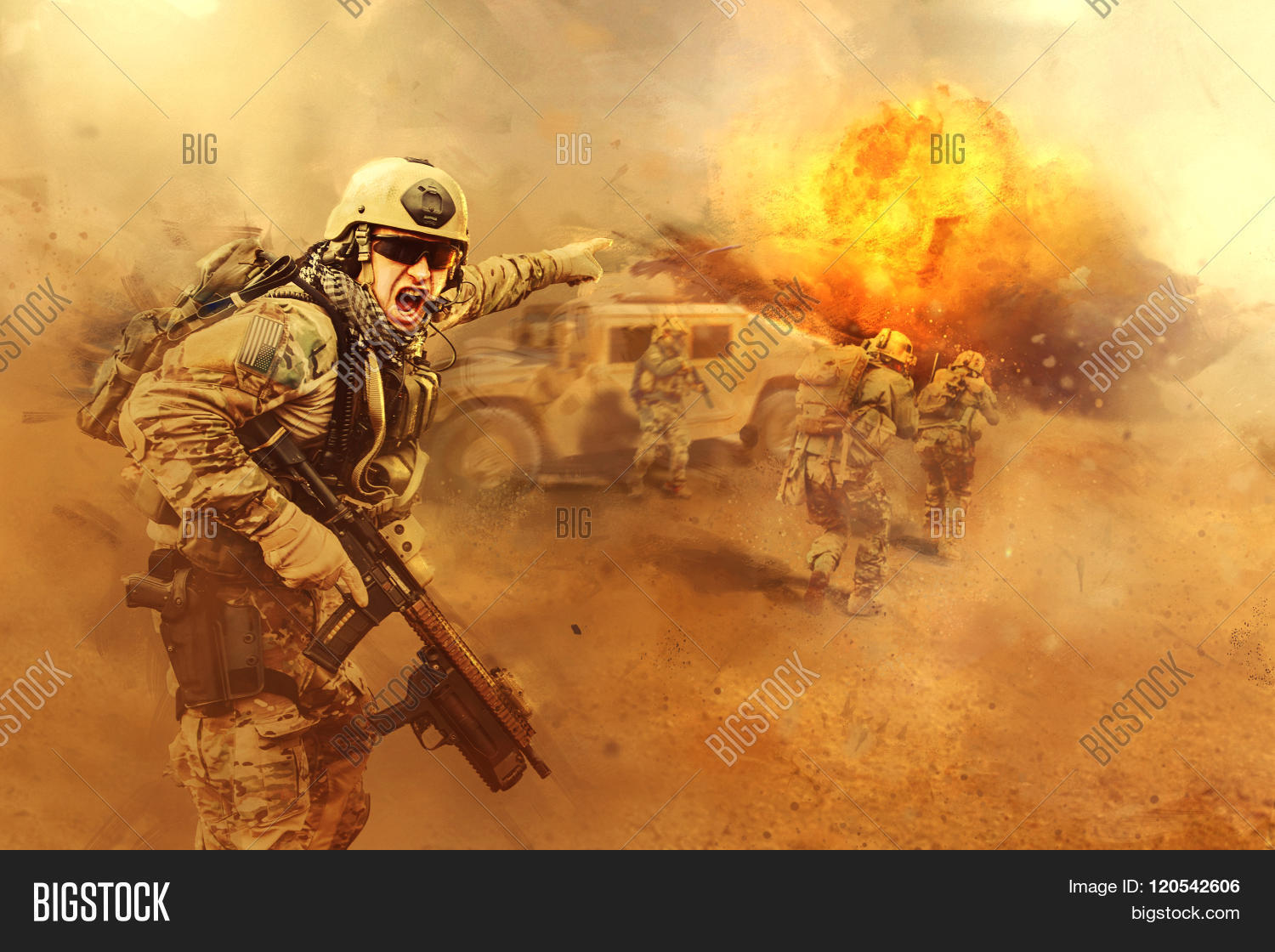 Attacking Enemy Image & Photo (Free Trial) Bigstock