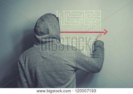 Solution To A Labyrinth