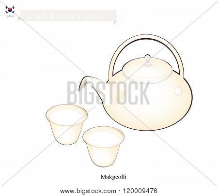 Korean Traditional Rice Wine, Popular Dink In South Korea