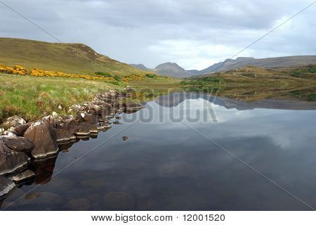 Reflections in Scottish Loch