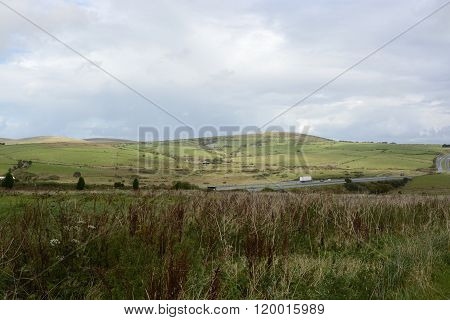 Bodmin Moor In Cornwall, England