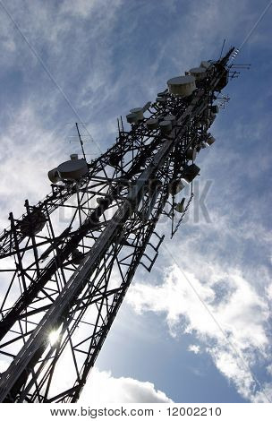Matriz de comunicaciones en silueta parcial