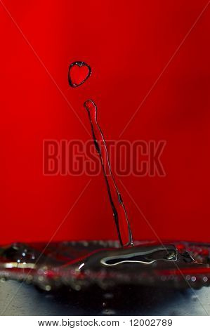 Cuore in una goccia d'acqua