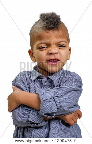 Dissatisfied  child.