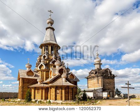 Voskresensky New Jerusalem Monastery. Village Sukharevo. Russia