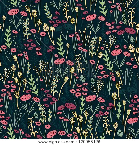 Vector Floral Pattern.