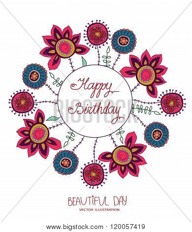 beautiful day and happy birthday