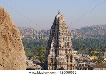 Stone boulders of Hampi