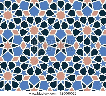 Arabesque Seamless Pattern.