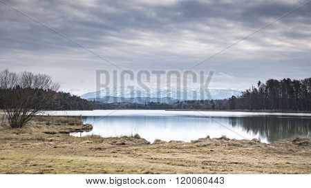 An image of the Osterseen at Iffeldorf Bavaria