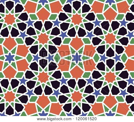 Arabesque Seamless Pattern.