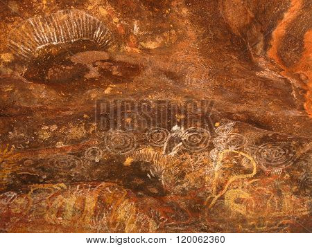 Aboriginal rock art at Ubirr, Kakadu National Park, Northern Territory, Australia