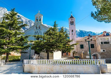 The Parish Church Of St. Nikola-baska Voda,croatia