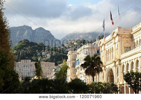 Delightful Urban View Of Menton