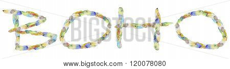 Letterin Boho from feather