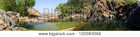gunlom in kakadu national park, nt australia