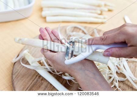 White Asparagus, Close Up