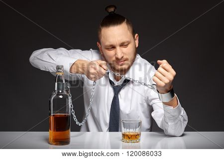 Alcohol dependence in men