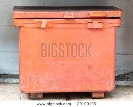 Dirty Plastic Box