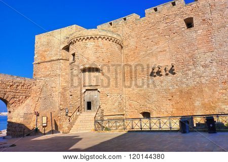 Castle of Monopoli. Puglia. Italy.